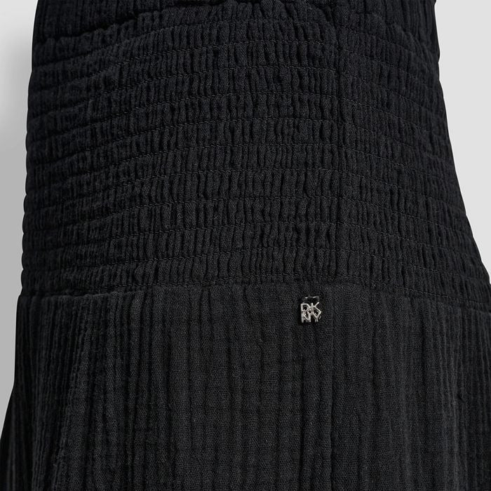 High Waisted Tiered Maxi Skirt